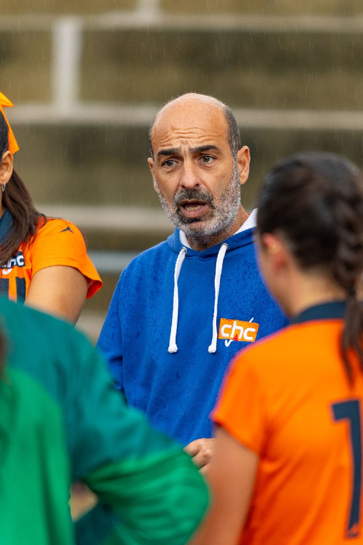Catalònia Hoquei Club team in action